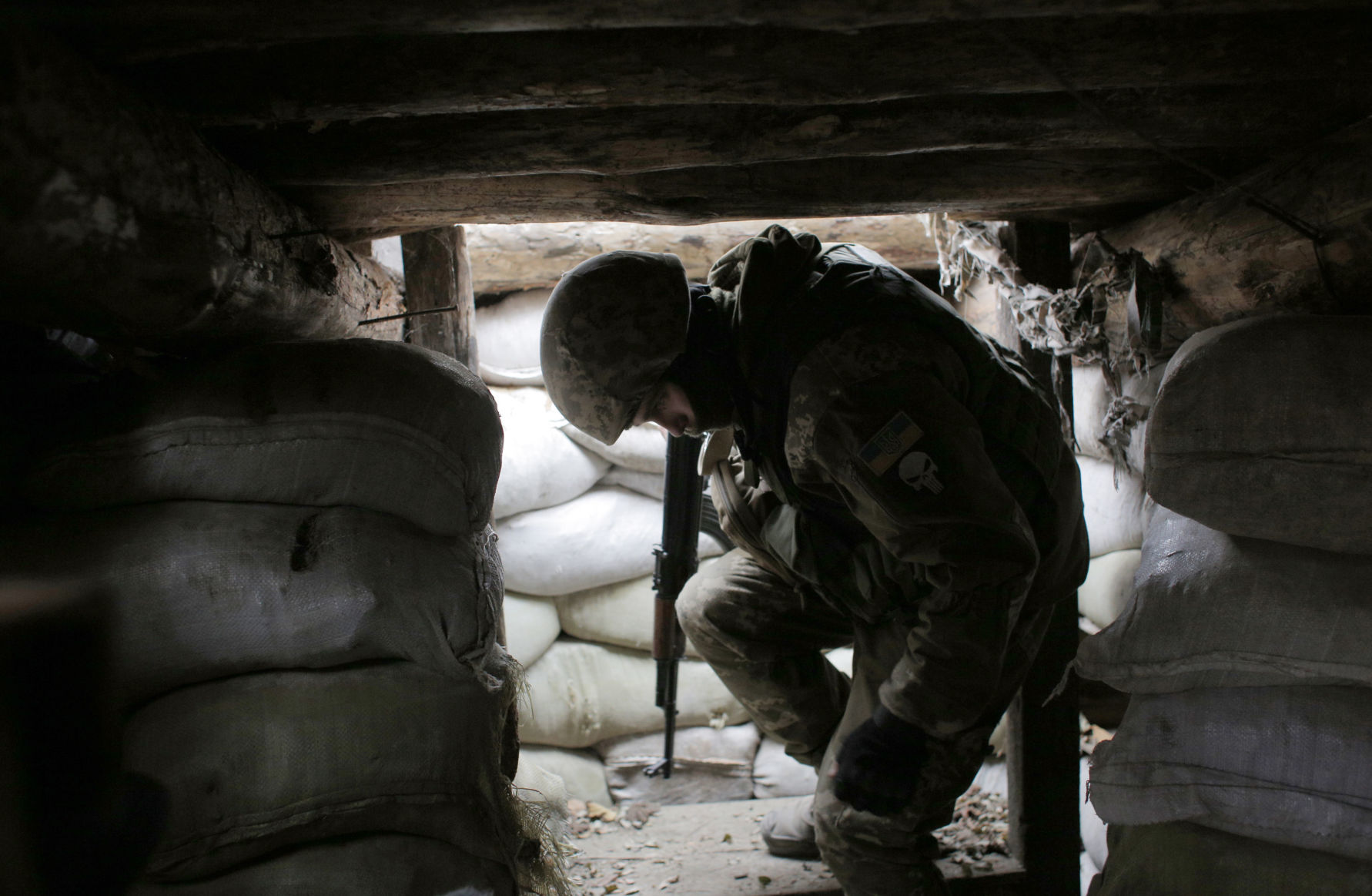 Ukraine's front line